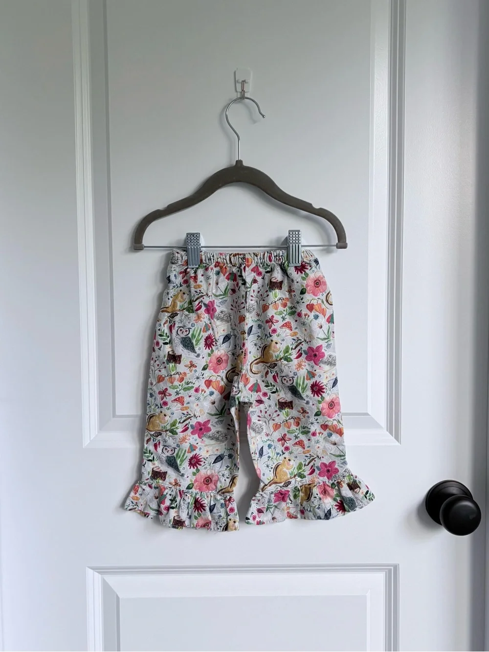 Mom & Me Smocked Woodland Animal Whimsical Set